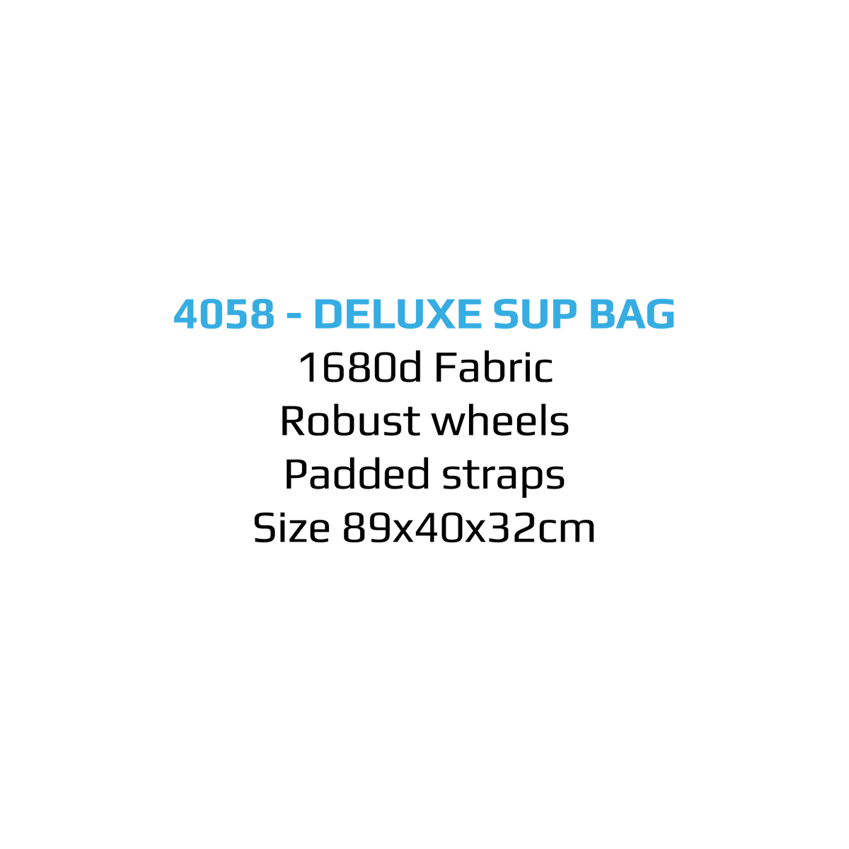 DELUXE SUP CARRY BAG