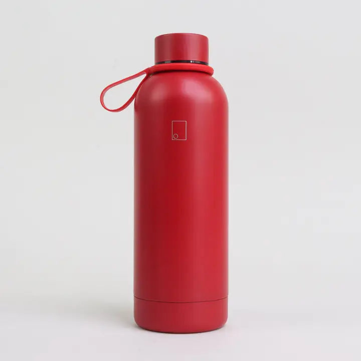 Botella de vacío roja de 500 ml