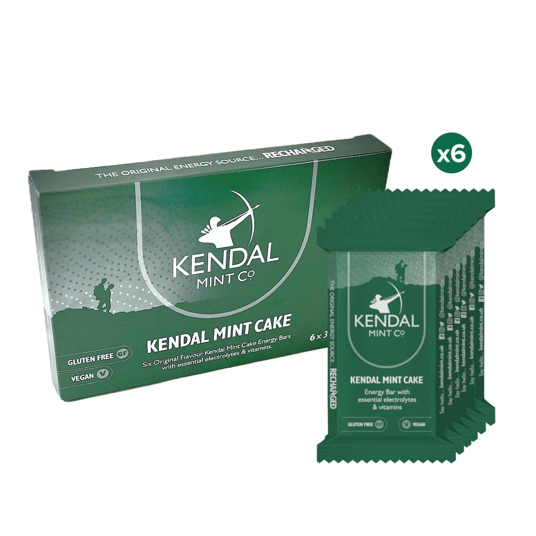 Kendal Mint Cake Pocket Energy Bar - Original (6 Bars)