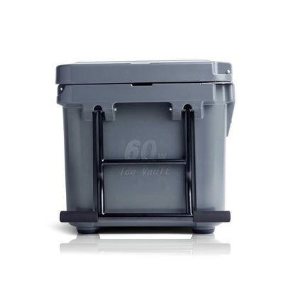 60 Quart Ice Vault Roto-Molded Cooler with Wheels