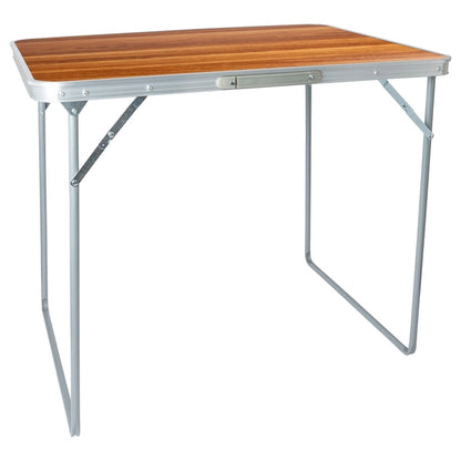 80cm X 60cm Folding Metal Camping Table