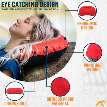 Alpcour Inflatable Camping Pillow