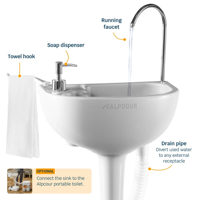 Alpcour Portable Camping Sink