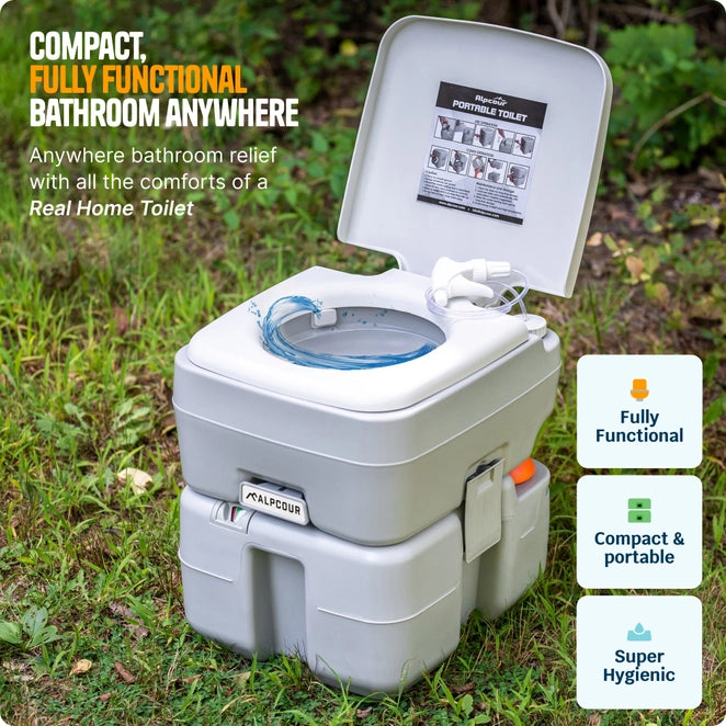 Alpcour Portable Toilet