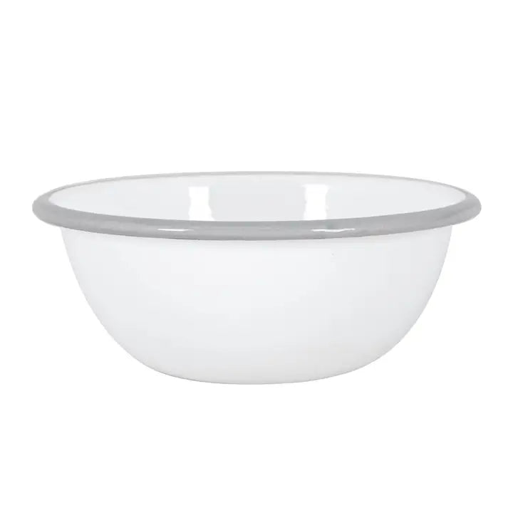 Cuenco esmaltado blanco de Argon Tableware - 16 cm