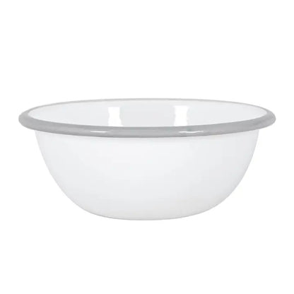 Cuenco esmaltado blanco de Argon Tableware - 16 cm