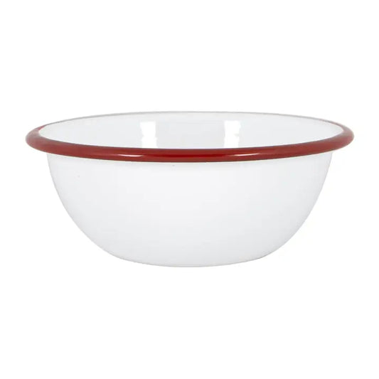 Cuenco esmaltado blanco de Argon Tableware - 16 cm