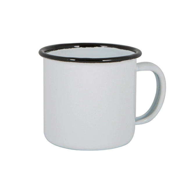 Argon Tableware White Enamel Espresso Cup - 130ml