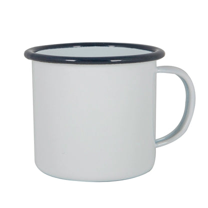 Tasse en émail blanc Argon Tableware - 375 ml