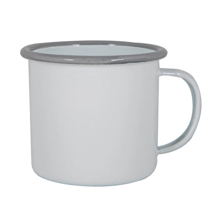 Tasse en émail blanc Argon Tableware - 375 ml