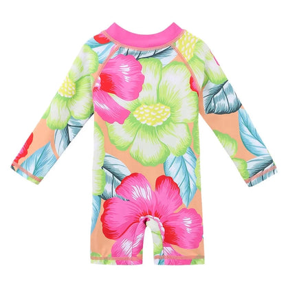 Baby Girl Swimsuit Toddler | 0-6 Yo Kids Baby Swimwear