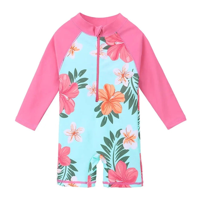 Baby Girl Swimsuit Toddler | 0-6 Yo Kids Baby Swimwear