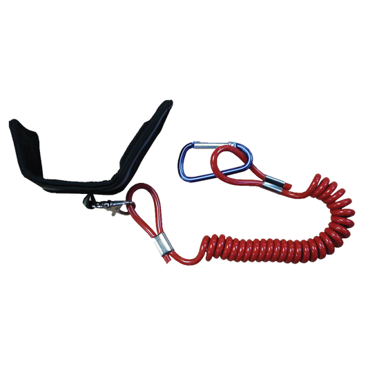 DELUXE COIL PADDLE LEASH