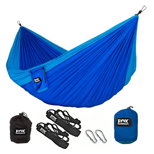 Double Hammock - Sky Blue Blue