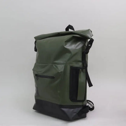 Dry Bag Roll Top Rucksack Green