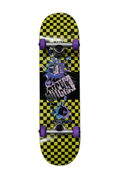 Exploaded Skateboard