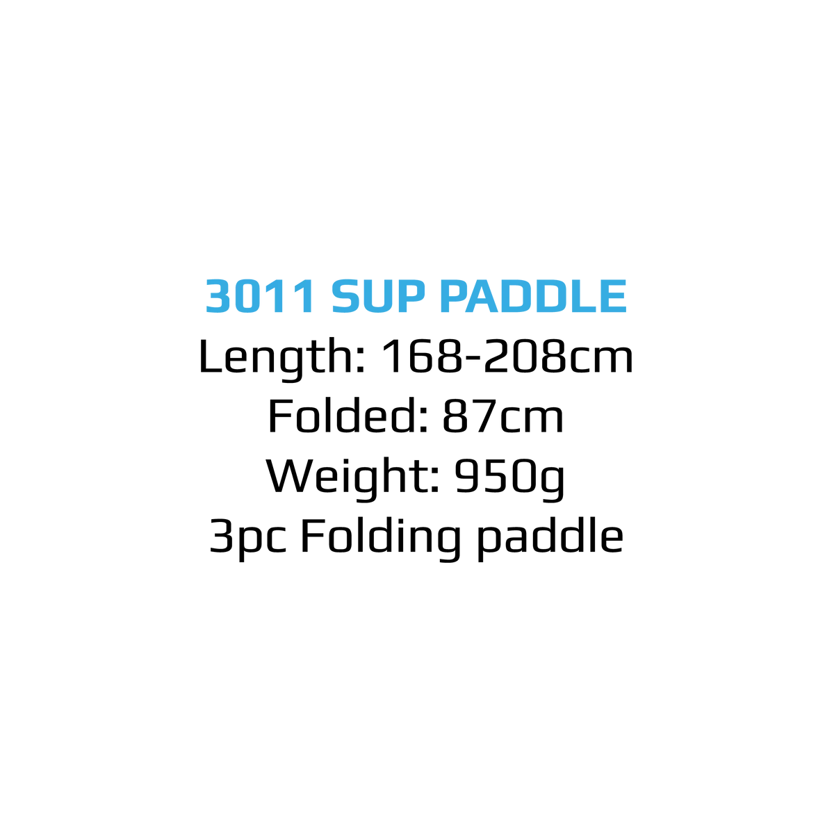 FOLDING SUP PADDLE