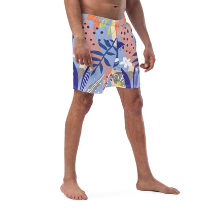 Men Swimming Shorts Design | Flowers Design Swimsuit