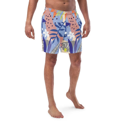 Men Swimming Shorts Design | Flowers Design Swimsuit