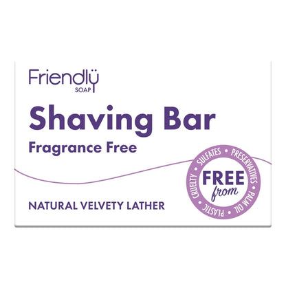 Fragrance Free Shaving Bar - Eco Friendly