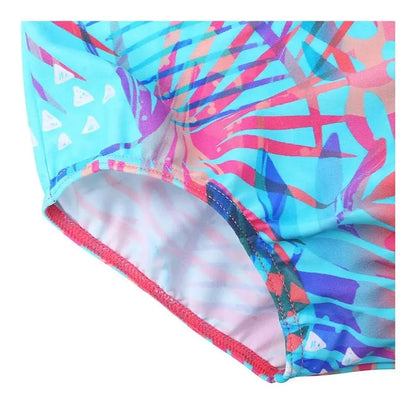 Girls Swimsuit One-Piece | 4-11yo Swimming Suit