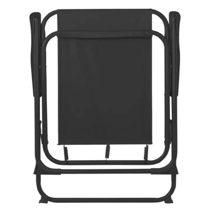 Harbour Housewares Folding Garden Armchair (Black)