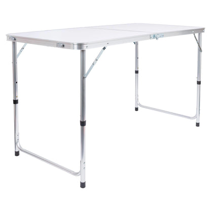 Height Adjustable Folding Picnic Table - 120cm (4ft)