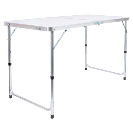 Height Adjustable Folding Picnic Table - 120cm (4ft)