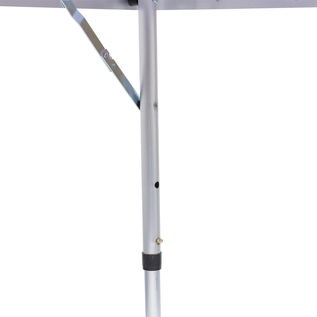 Height Adjustable Folding Picnic Table - 120cm (4ft) (Black)
