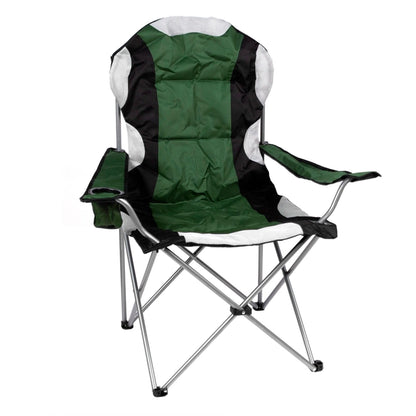 High Back Padded Camping Armchair