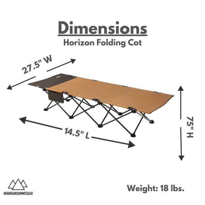 Horizon Folding Cot - Large