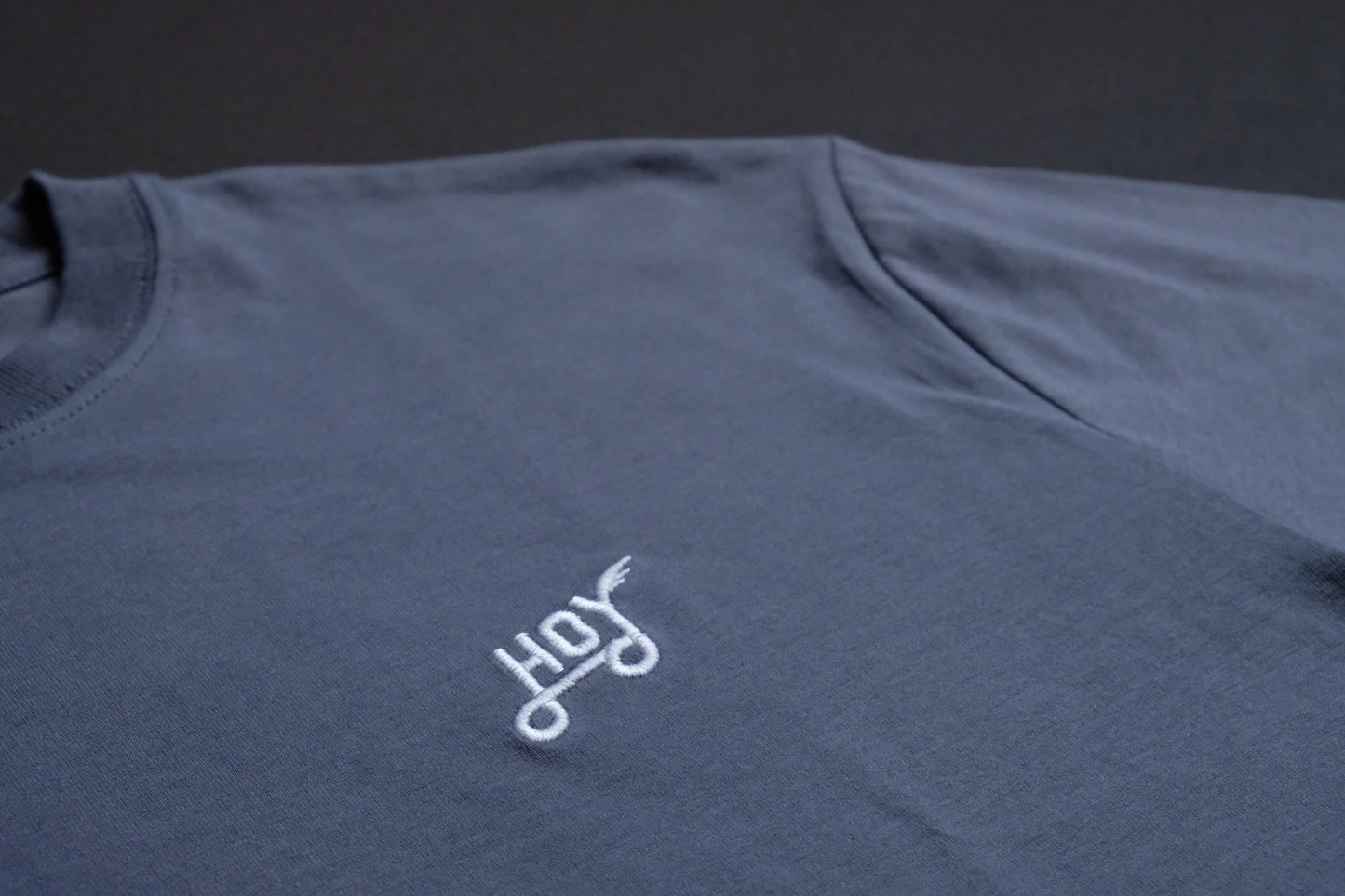 Hoy Explore Organic T-Shirt - Faded Dusk