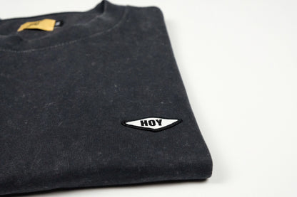 Hoy Insignia T-Shirt - Black / Sea Salt