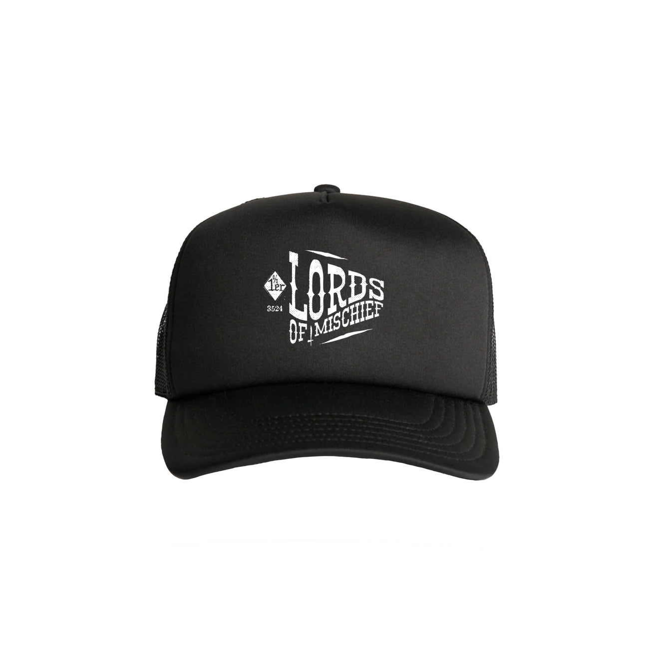 Hoy Lords of Mischief Trucker Hat - Black / White