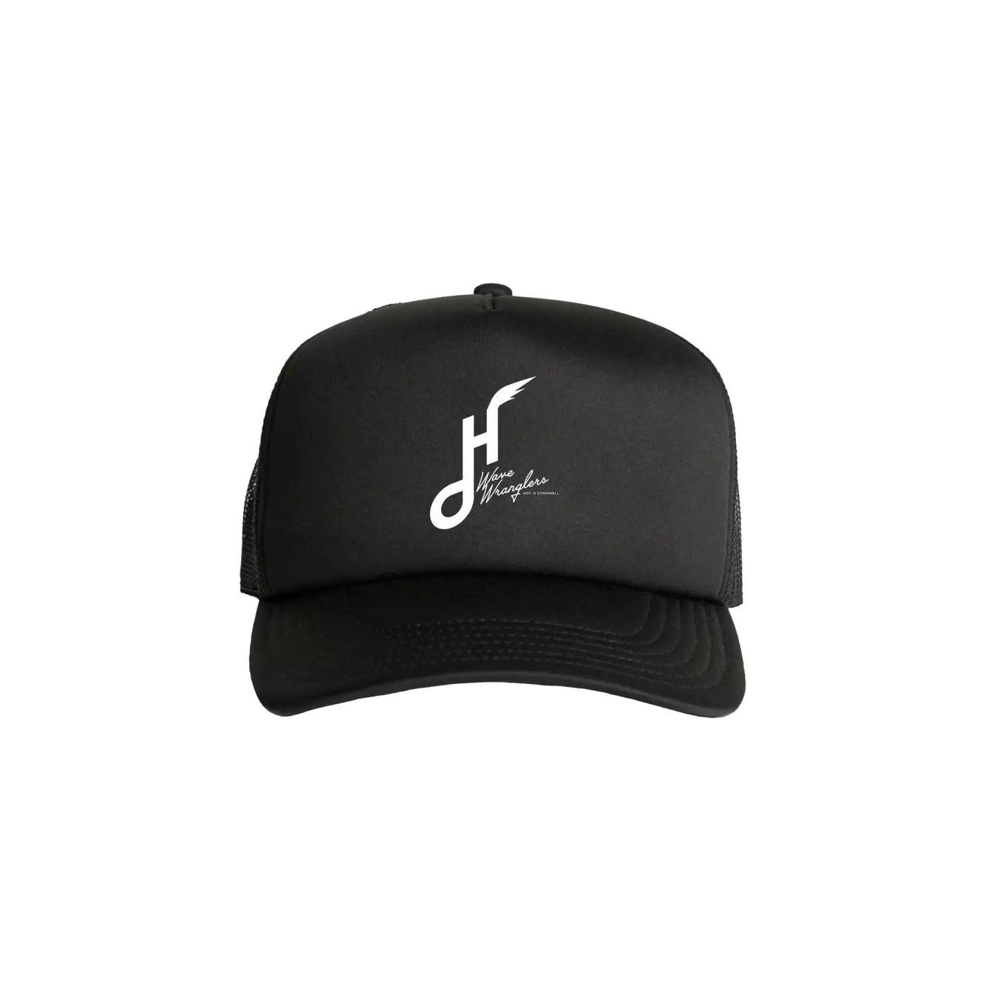Hoy Ranch Trucker Hat - Black / White