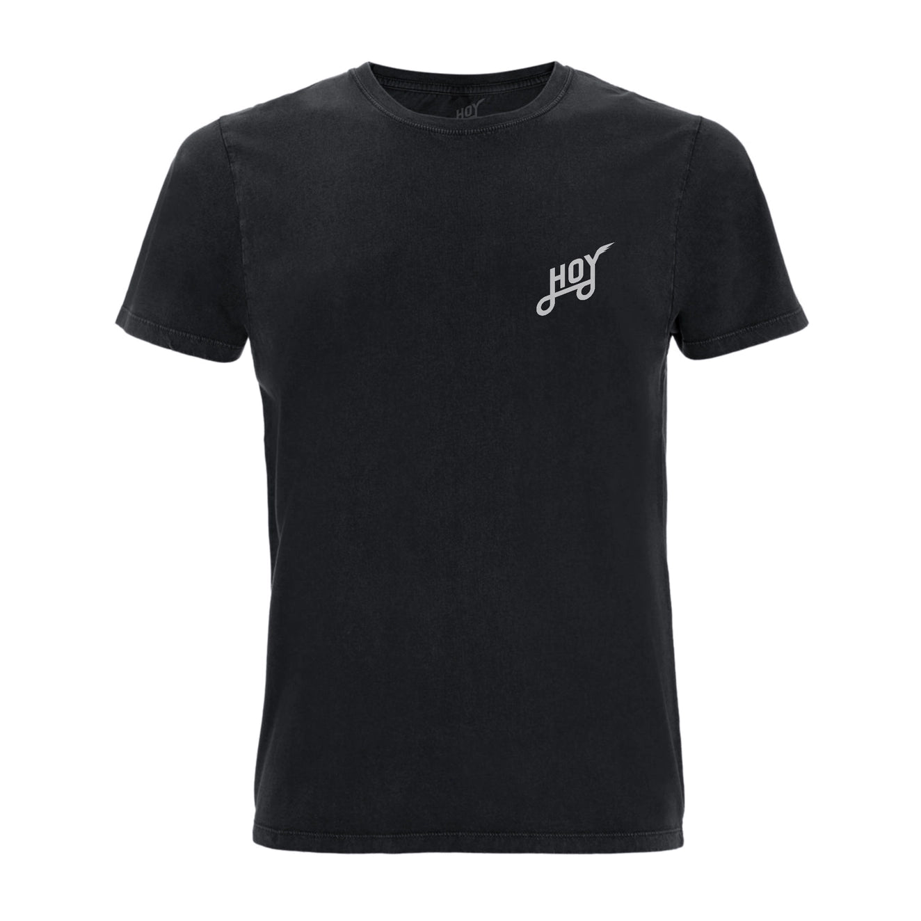 T-shirt bio Hoy Uptown - Noir poussiéreux