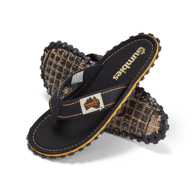 Chanclas Islander para hombre, color negro clásico