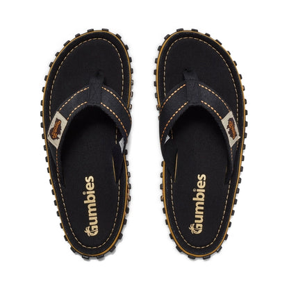 Chanclas Islander para hombre, color negro clásico