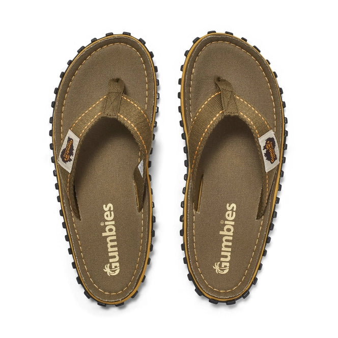 Chanclas Islander para hombre, color caqui clásico