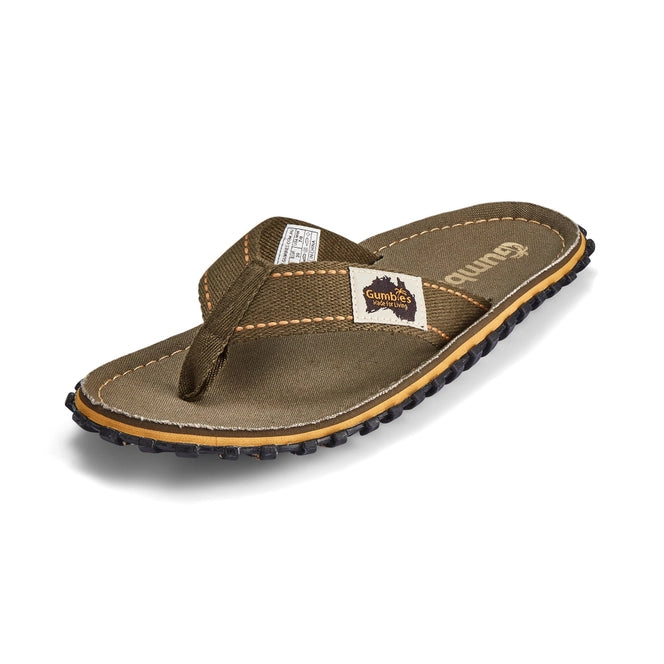 Chanclas Islander para hombre, color caqui clásico