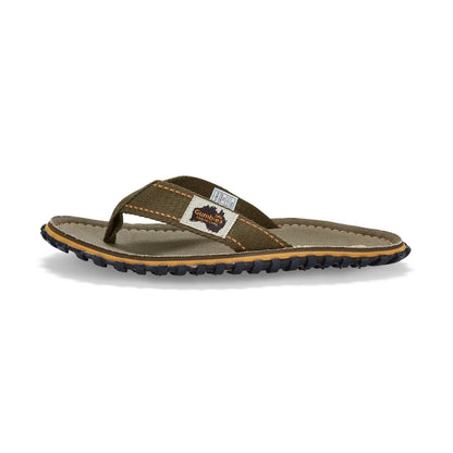 Chanclas Islander para hombre, color caqui clásico