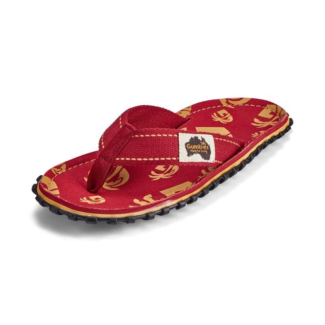 Chanclas Islander para hombre, color rojo Muti G