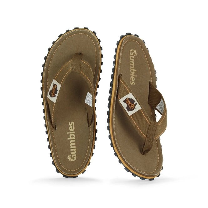 Chanclas Islander para hombre, color caqui clásico