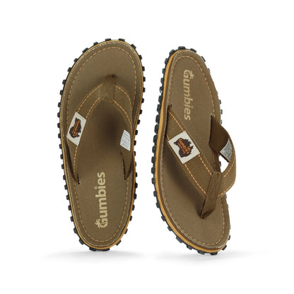 Chanclas Islander para hombre, color caqui clásico