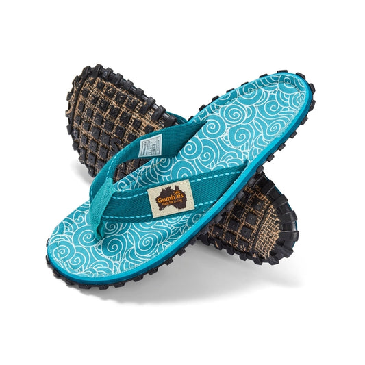 Tongs Islander - Femme - Turquoise Swirls