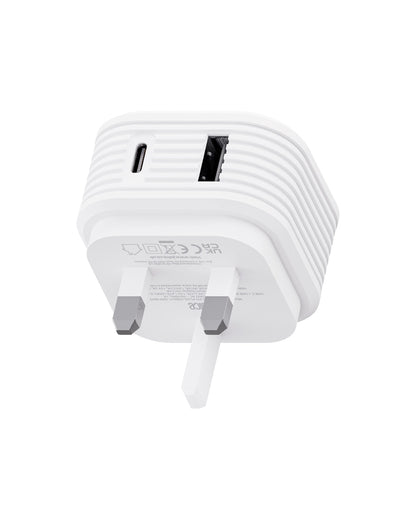 Juice 65W Dual Port Mains Gan Charger Plug