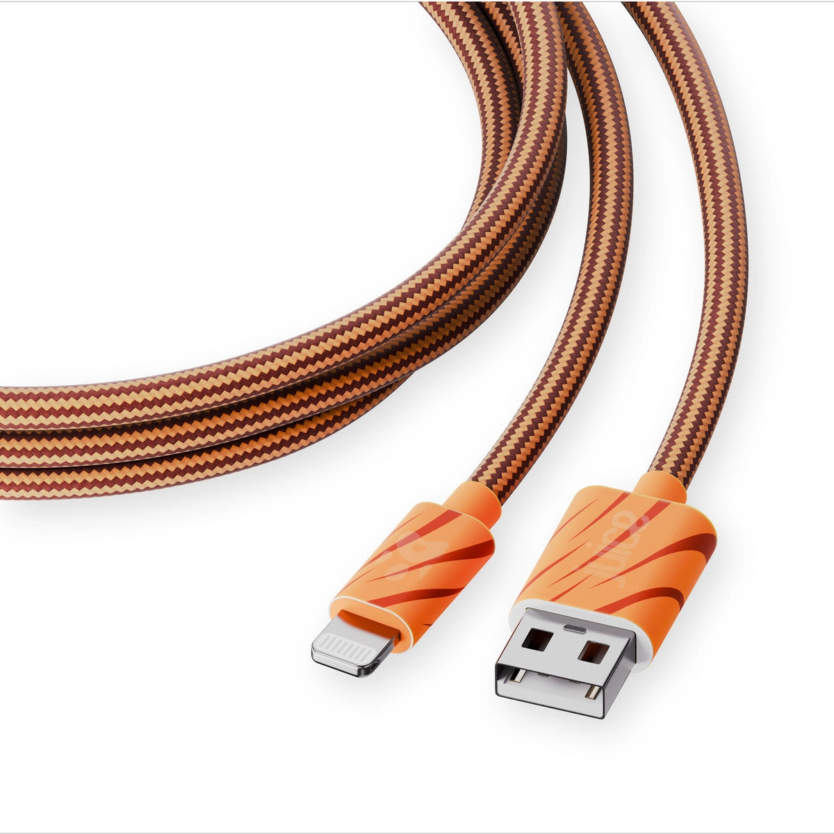 Juice Animals Lightning Braided 2m Charging Cable
