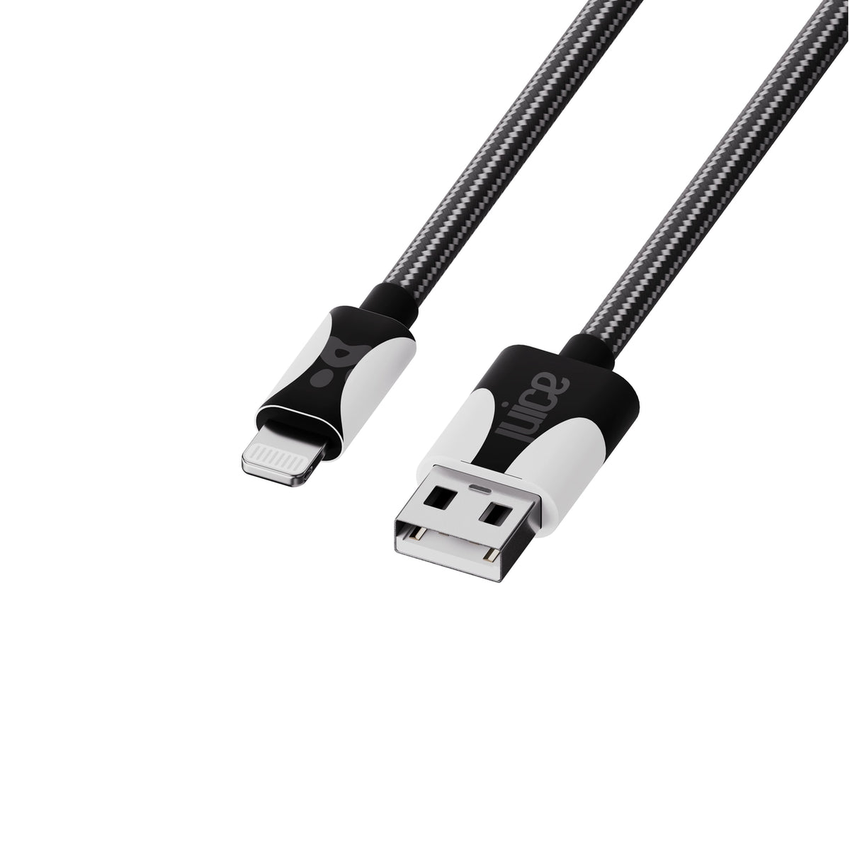 Juice Animals Lightning Braided 2m Charging Cable