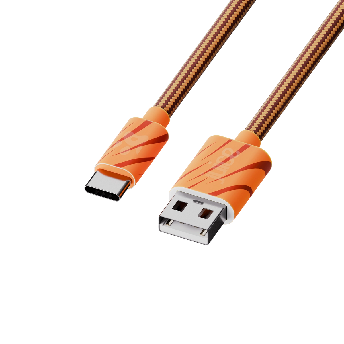 Juice Animals Type C Braided 2M Charging Cable