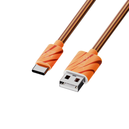 Juice Animals Type C Braided 2M Charging Cable
